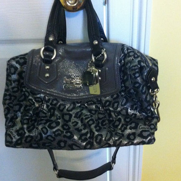 A coach purse, barely used.