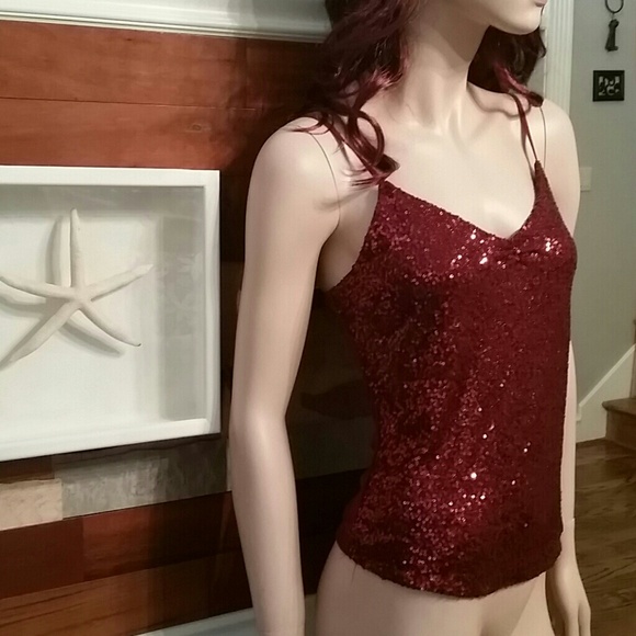 The Limited Sequin top