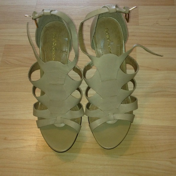 Size 9 BCBGeneration Nude Sandal