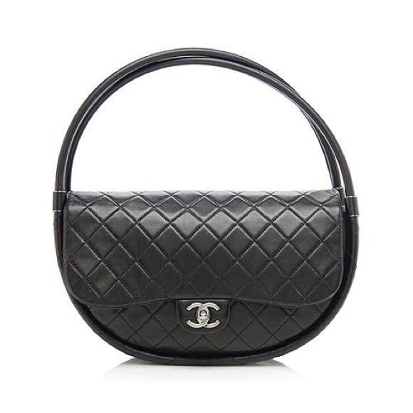 CHANEL Handbags - Authentic Chanel medium hoopla hoop bag
