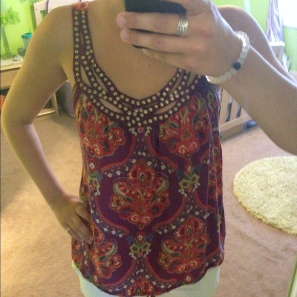 Pattern Tank Top - Picture 4 of 4