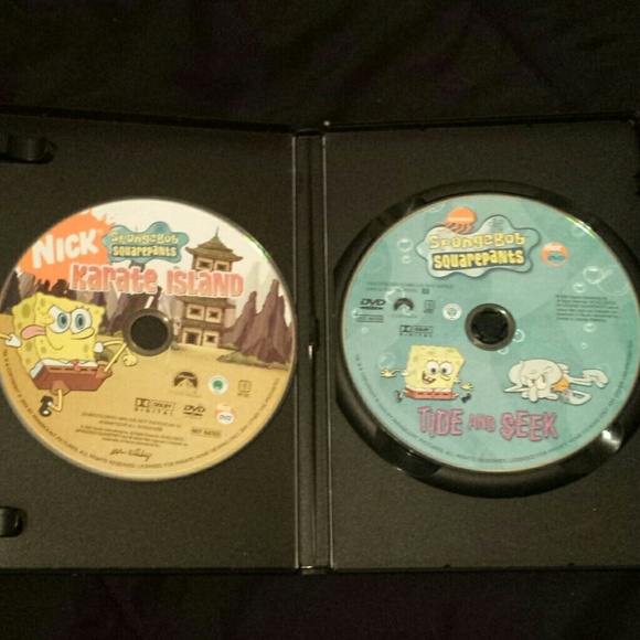 Sponge Bob DVDs