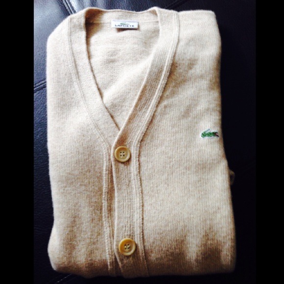 Men's Lacoste cardigan