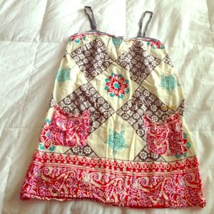 Billabong multicolor dress/cover up