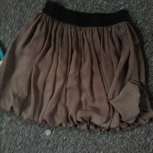 Gray skirt