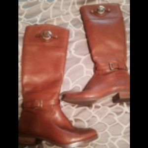 MK leather boots