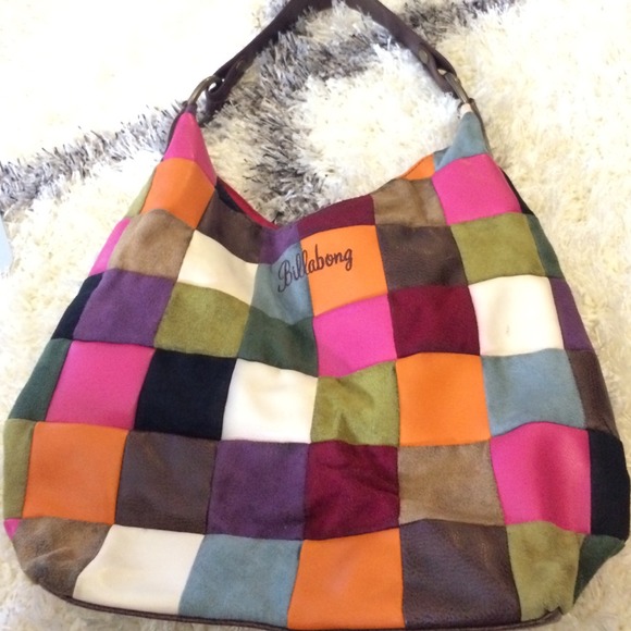 Billabong hobo patchwork bag