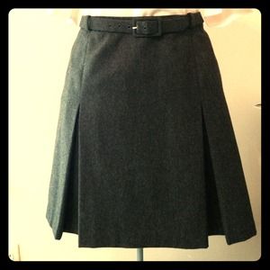 J Crew wool skirt with lining