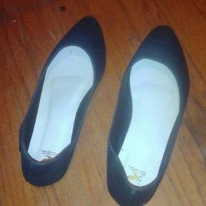 Black flats size 10
