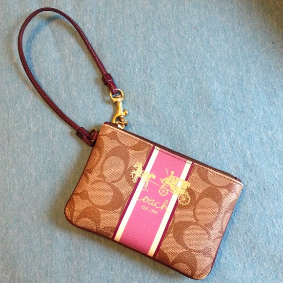 Coach wristlet