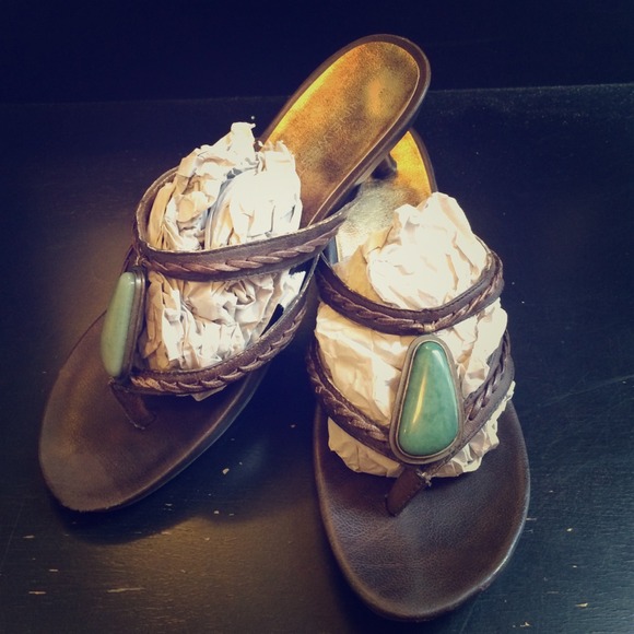 Nine West Bejeweled Sandals