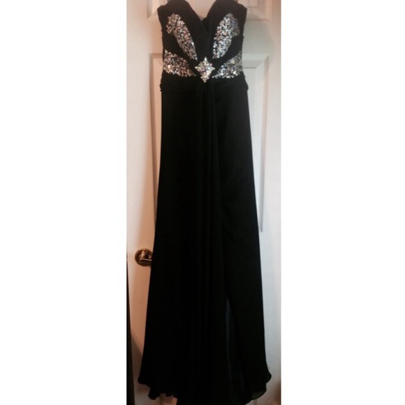 Black long Dress