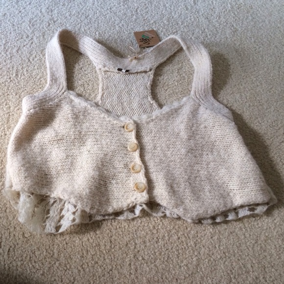 Free people knit bralet