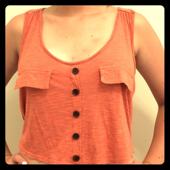 Burnt orange crop top - Picture 1 of 4