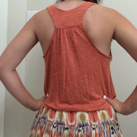 Burnt orange crop top - Picture 2 of 4