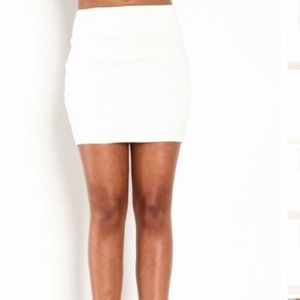 new five panel mini skirt