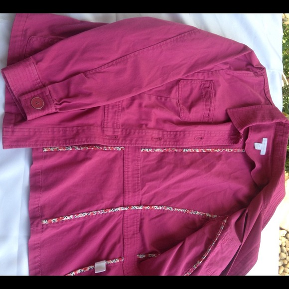 Charter Club Pink Jacket - Picture 4 of 4