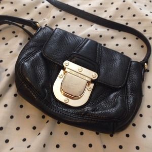 💚💙 TRADED 💙💚 Michael Kors Black Leather Bag