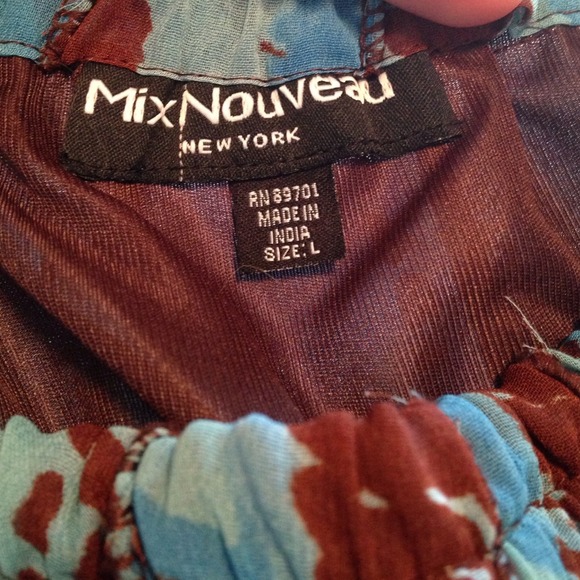 Twirly multi-colored skirt