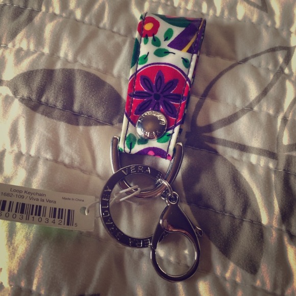 Vera Bradley Keychain NWT