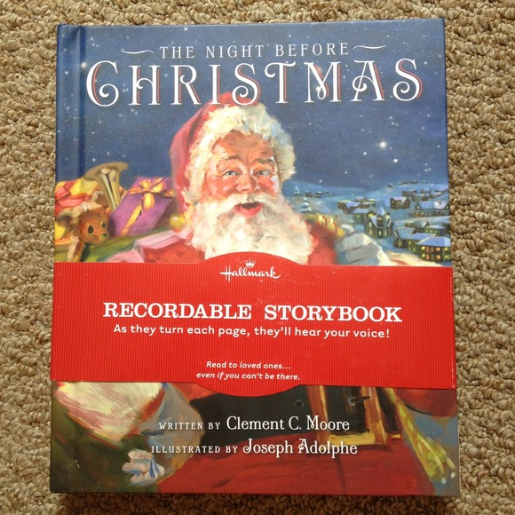 Recordable book. The night before Christmas!