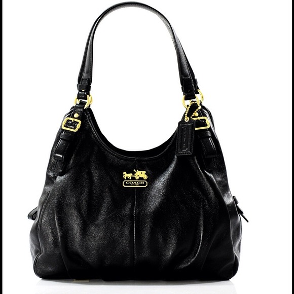 Coach Handbags - Coach Madison Leather, Maggie Shoulder Bag