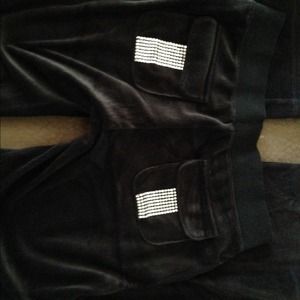 VS velour flare pants