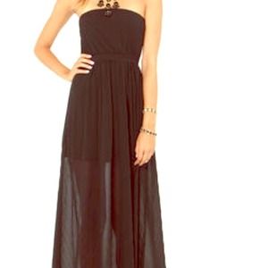 Lulu'a black maxi dress Lulu'a black maxi dress