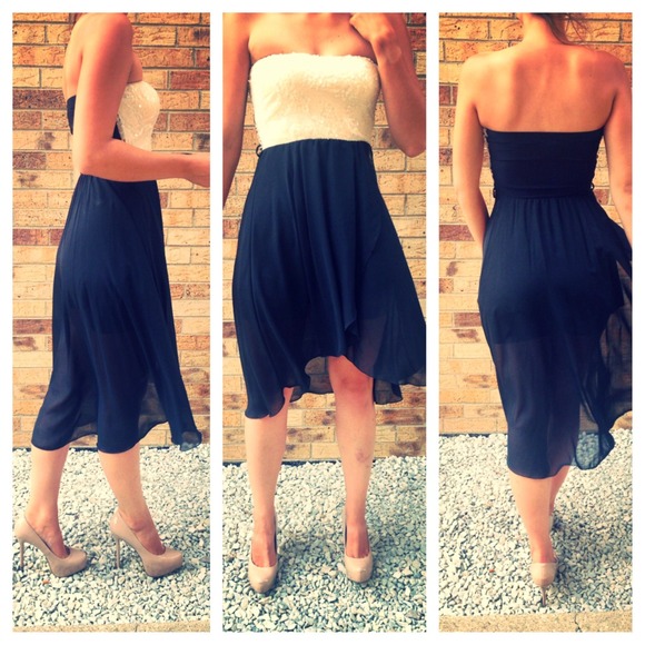 Summer high low dress