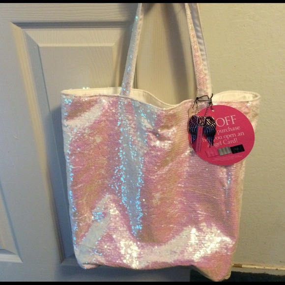 Sequin tote bag!
