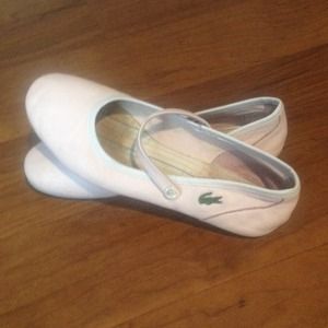 Lacoste Pink Size 8 Mary Jane Shoes
