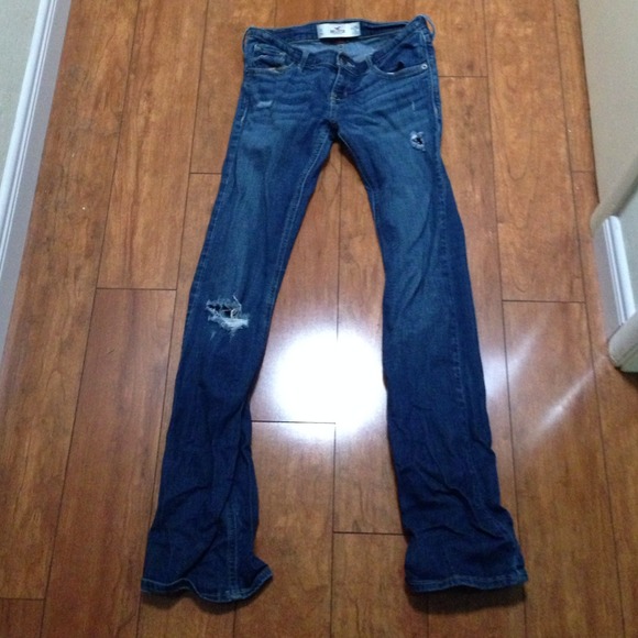 Dark bootcut jeans - Picture 1 of 2