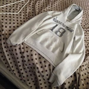 White hollister sweater