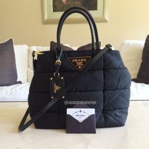 prada padded bag