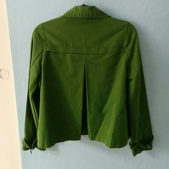 Cropped Green Jacket - Picture 2 of 4