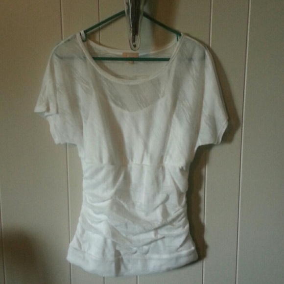 Cream colored blouse