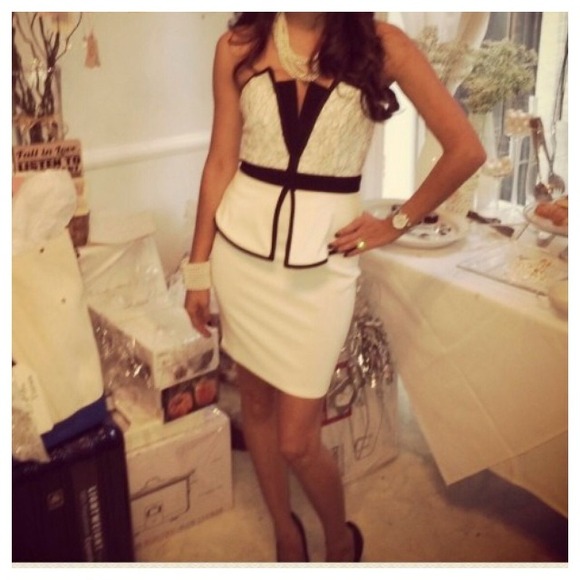 Lipsy VIP Peplum dress a sz 4