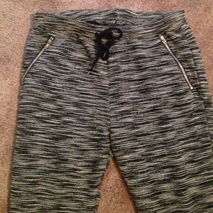 NWT grey and black harlem pants