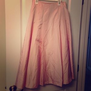 Pink formal skirt