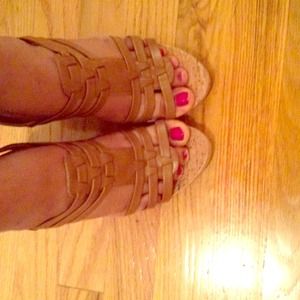 Brown BCBG sandals