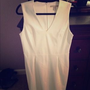 Banana Republic ivory dress 10P