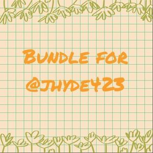 BUNDLE for @jhyde423