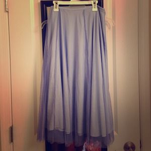 Violet formal skirt