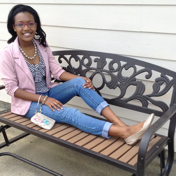 Light Wash Skinny Jeans