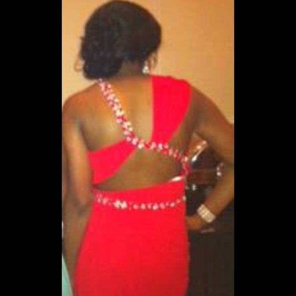 Red prom/formal dress