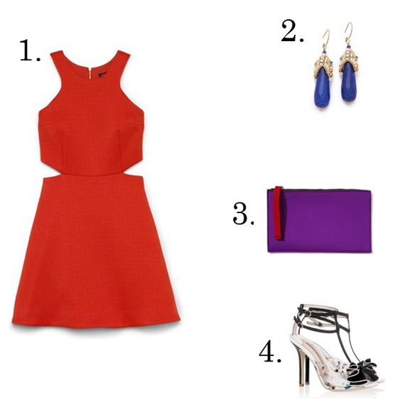 Club Monaco Dresses & Skirts - NWOT Club Monaco orange dress