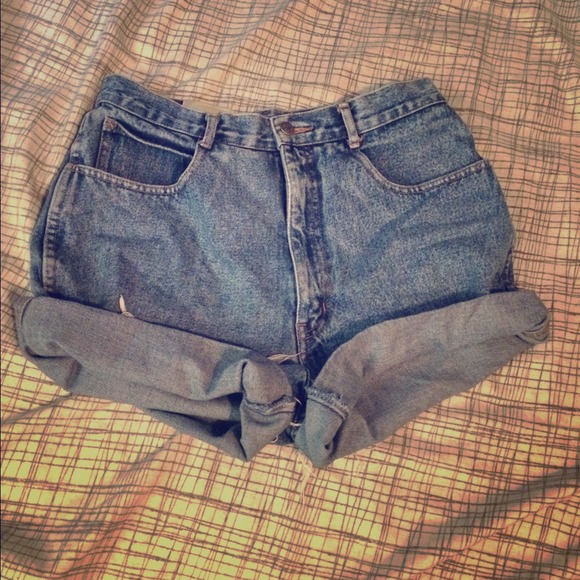 High waisted shorts
