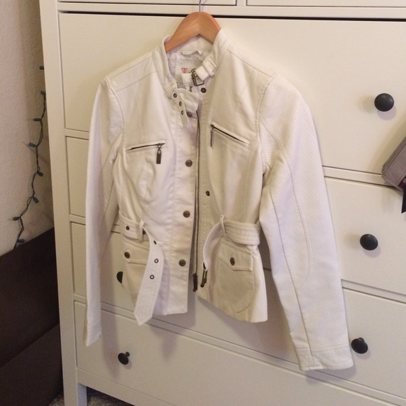 Guess leather jacket