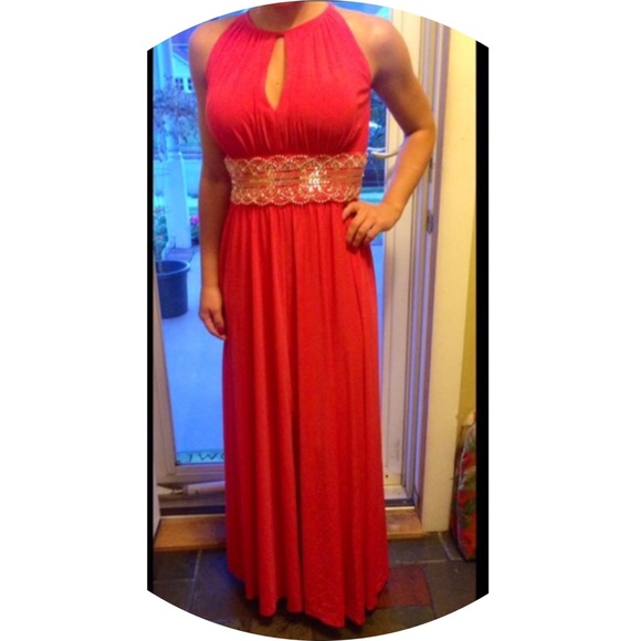 Coral Formal Dress
