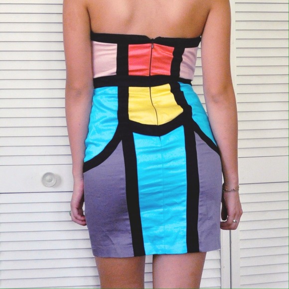 Modcloth Minuet multi-panel dress